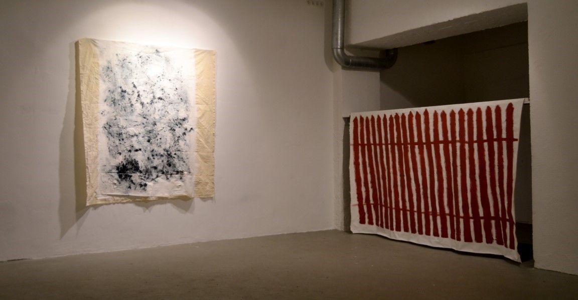 Koertenäitus, näitusevaade. Vent Space, Tallinn, 2019.